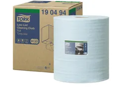 Tork 190494 Low-Lint Combirol Reinigingsdoek W1 1-laags Turquoise