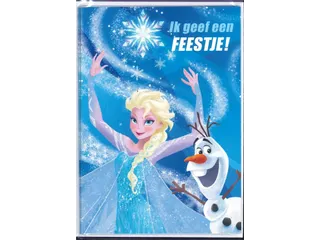Hallmark Uitnodigingen Disney Frozen kaart + envelop - 1