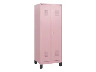 schoollocker,HxBxD 1630x600x500mm,2vak,vak B 300mm,cil.-slot,voeten - 2