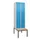 Dubbeldekse dekenkist,HxBxD 2120x600x815mm,2x2vak.,vak B 300mm
