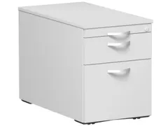 mobiel ladeblok,HxBxD 570x430x800mm,2lade(n),lichtgrijs