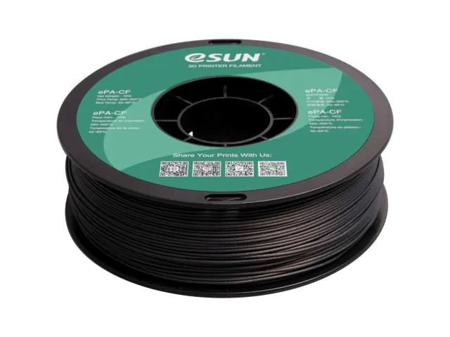 eSUN 3D printer Nylon Filament ePA-CF 1,75mm Naturel 1kg