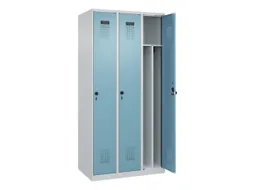 locker voor scheiding van kleding,HxBxD 1850x900x500mm,3vak
