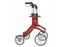 TrustCare Lichtgewicht rollator Let's Fly Rood Aluminium