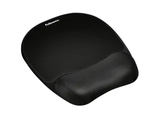 Muismat met polssteun Fellowes Memoryfoam zwart - 1