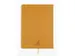 Carnet de croquis PU couverture rigide 80 feuilles A5 jaune ocre