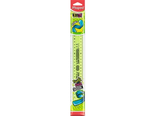 Liniaal Maped Twist 'n Flex 30cm assorti