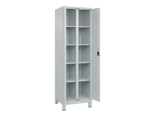 wasgoedverdeelkast,HxBxD 1950x600x500mm,vak B 300mm,draaigrendel
