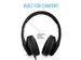 Casque supra-auriculaire avec microphone Noir