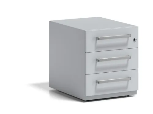 mobiel ladeblok,HxBxD 495x420x565mm,3lade(n),m. beugelgreep,cil.-slot