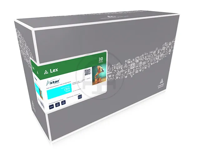 AS14935 Astar Lexmark C930H2CG Optra C toner cyaan rebuilt 24.000pag