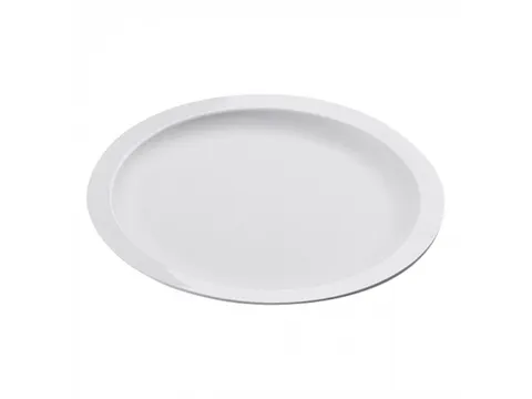 Bord 22,7cm polycarbonaat wit