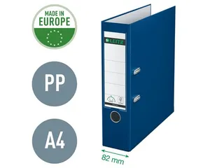 Ordner Leitz 1010 A4 80mm Pp Blauw - 2