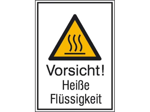 waarschuwings-combibord,v. binnen/buiten,Pas op! Hete vloeistof
