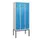 Z-garderobekast,HxBxD 2120x900x500mm,vak B 150/300mm,draaigrendel