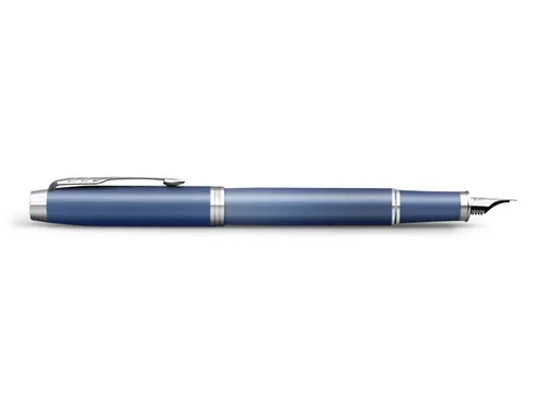 Parker IM Rituals vulpen Blauw CT Medium punt in Giftbox