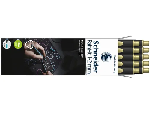 Metallic liner Schneider Paint-It 020 1-2mm goud metallic