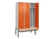 locker voor scheiding van kleding,HxBxD 2120x1200x815mm,3vak