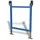 staander,v. rollenbaan,baan B 400mm,H 390-570mm,staal,RAL 5015