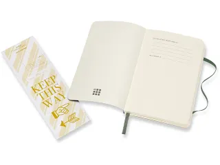 Notitieboek Moleskine pocket 90x140mm blanco soft cover myrtle green - 6