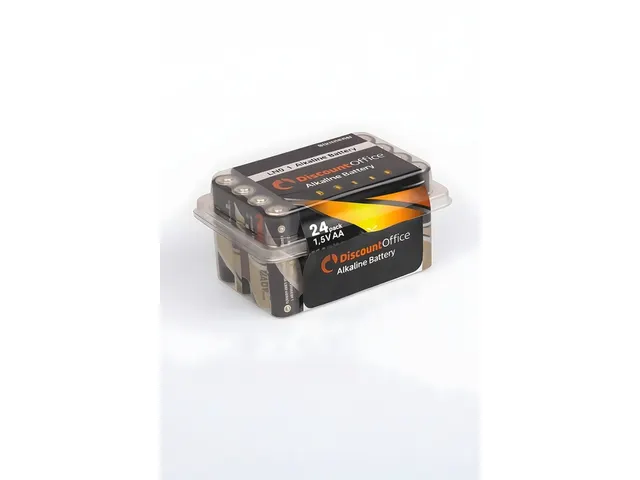 DiscountOffice Batterij AA Pak van 24 stuks