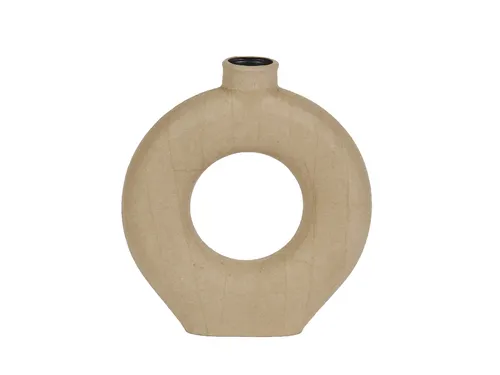 Figuur Décopatch vaas ring 21x21x23cm