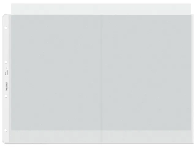Showtas Leitz 4723 A3 4-gaats PP 0.13mm gestructureerd