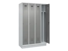 locker voor scheiding van kleding,HxBxD 1950x1200x500mm,4vak