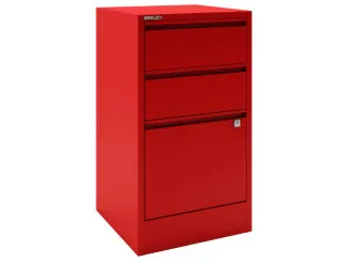hangmappenkast HxBxD 672x413x400mm 2laden 1hangmappenframe rood - 2