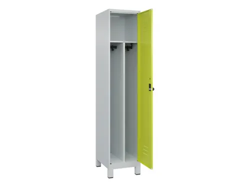 locker voor scheiding van kleding,HxBxD 1950x400x500mm,1vak