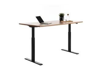 Elektrisch ihv bureau,HxBxD 700-1200x1600x800mm,blad beuken - 4