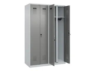 locker voor scheiding van kleding,HxBxD 1850x1200x500mm,4vak - 1