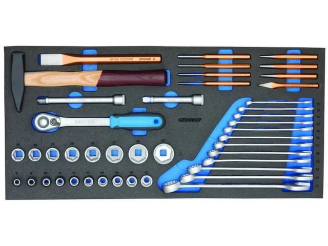 1110 CTB3-01 Gereedschapsassortiment in CT-module 43stuks