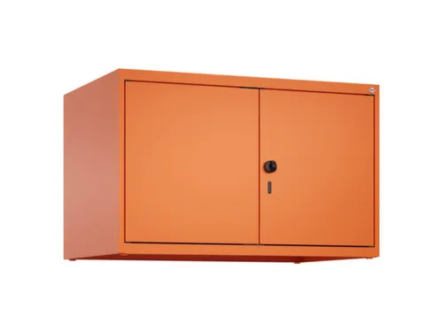 opzetkast,v. locker voor scheiding van kleding,2vak.,vak B 400mm
