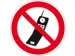 verbodsbord,Gebruik mobiele telefoon verboden,PVC,Ø 200mm