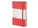 Carnet de notes Moleskine Pocket 90x140mm ligné rigide rouge