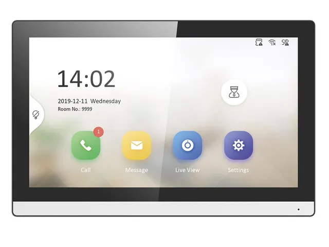 IP Professioneel 7 Inch Touchscreen Binnenstation