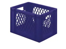 Euronorm-Stapelbak 24l H X L X B 270x400x300mm Blauw