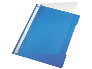 Leitz 4191 Snelhechter A4 PVC Blauw Documentmap 60 Vel - 1