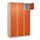 lockerkast,HxBxD 1850x1200x500mm,3x5vakken,vak B 400mm,cil.-slot