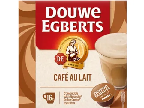 Dolce Gusto dosettes de café Café au lait, paquet de 16 pièces