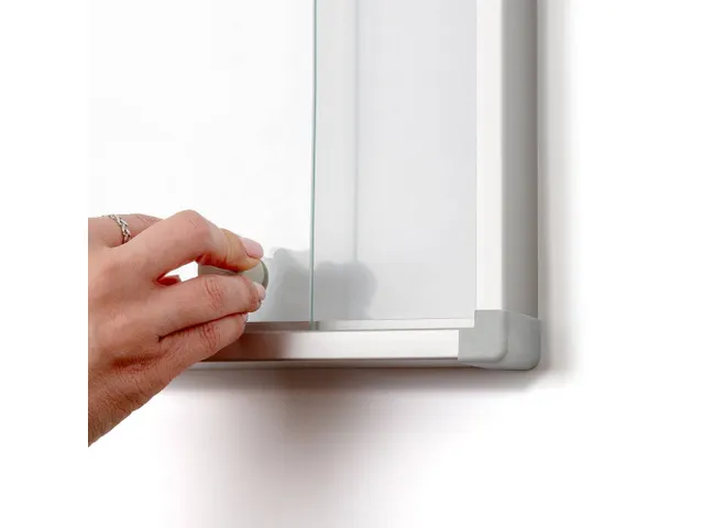 Vitrine d'affichage intérieure verrouillable Slim 10xA4