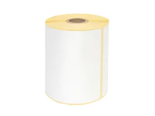 Labeletiket IEZZY Zebra DHL 102x210mm 25mm wit permanent 210 stuks - 1