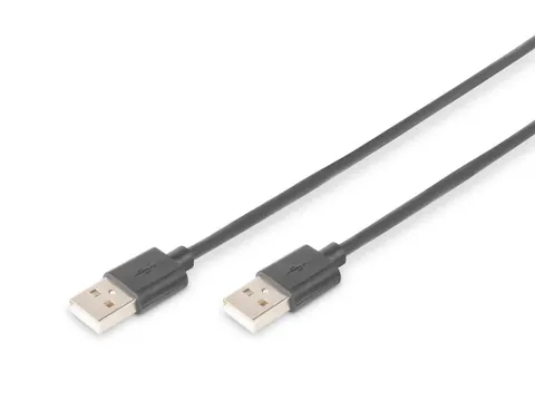 USB 2.0 Aansluitkabel Type A St/St 5m Zwart