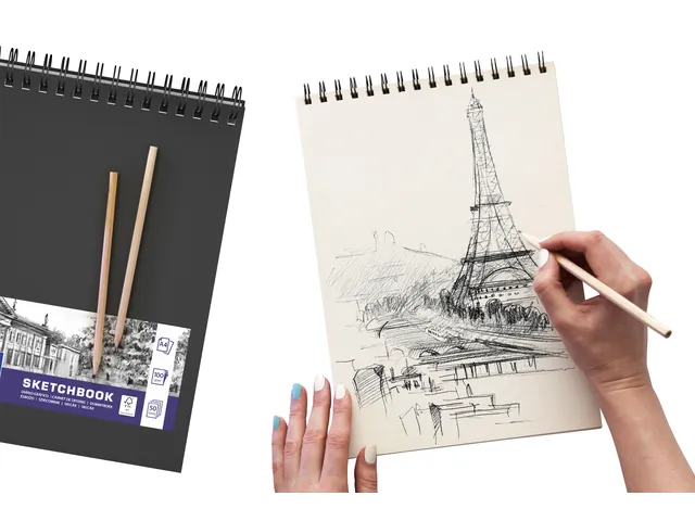 Schetsboek Oxford A5 50vel 100gr spiraal