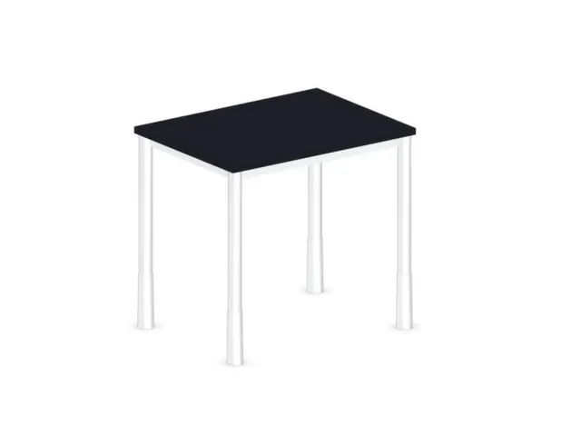 In hoogte verstelbaar bureau,HxBxD 720-840x800x600mm,CC-zwart