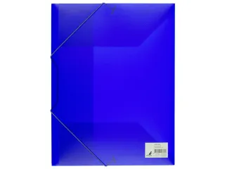 Elastomap Kangaro A4 PP transparant blauw - 2