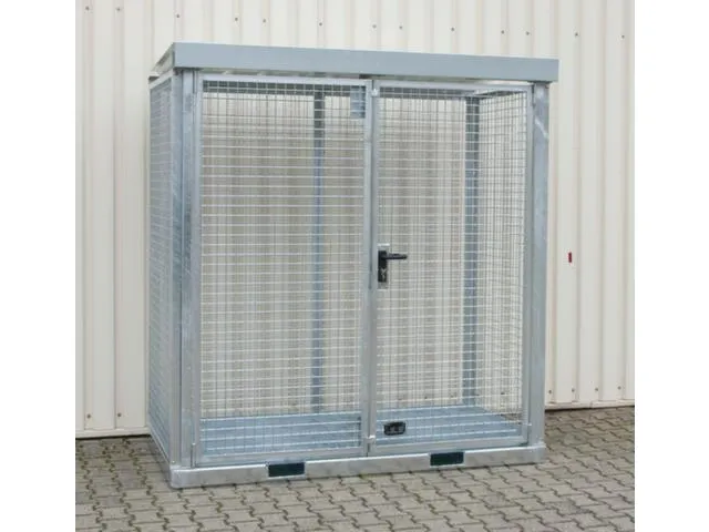cabine pour bouteilles de gaz,p. 32xbouteille Ø 230mm