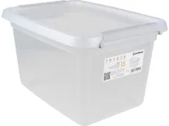 Boîte De Rangement, 15 Litres, Transparent