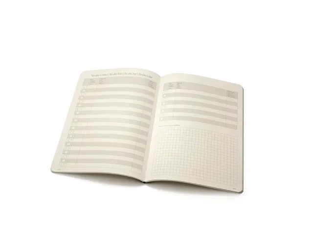 Business Organiseur Conceptum Flex simili cuir, A4, noir avec cahier l